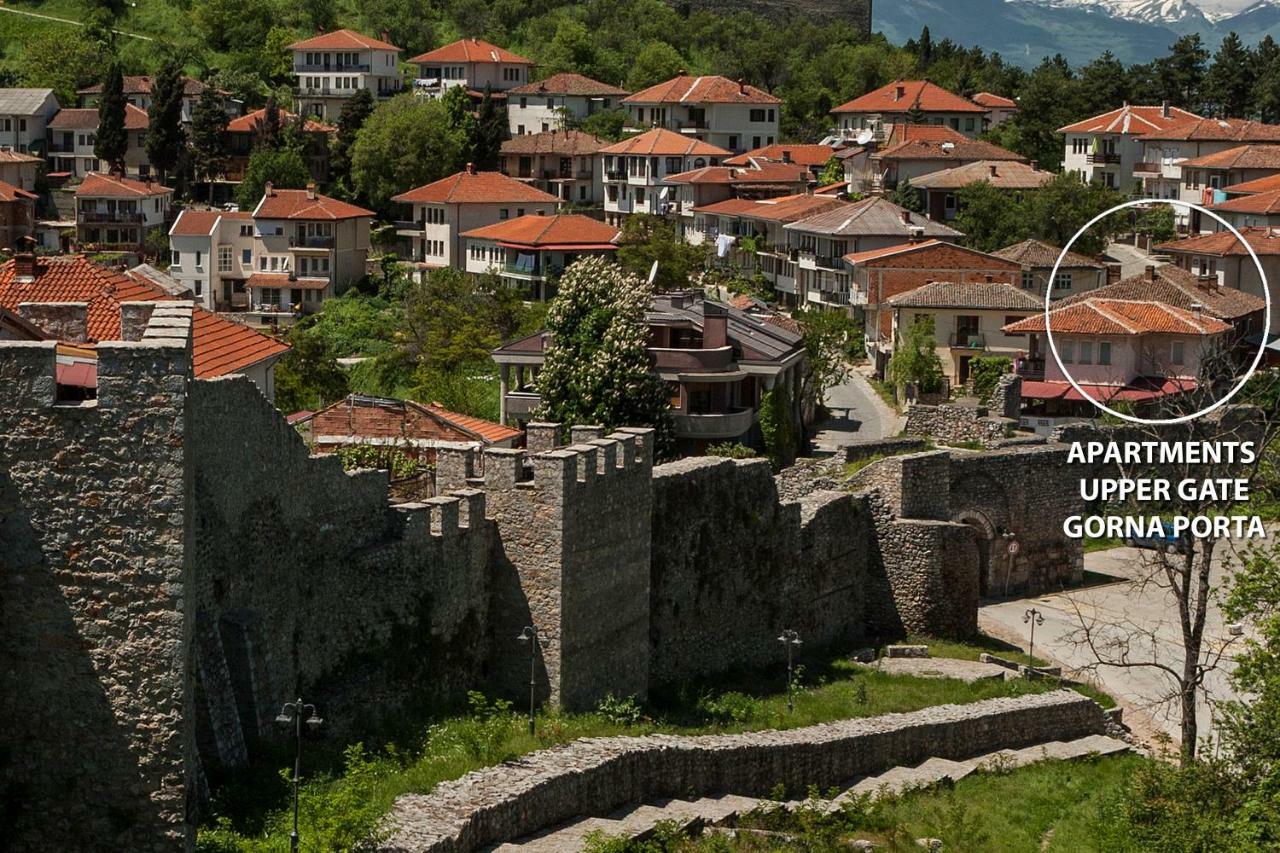 Upper Gate Apartments Ohrid Bagian luar foto
